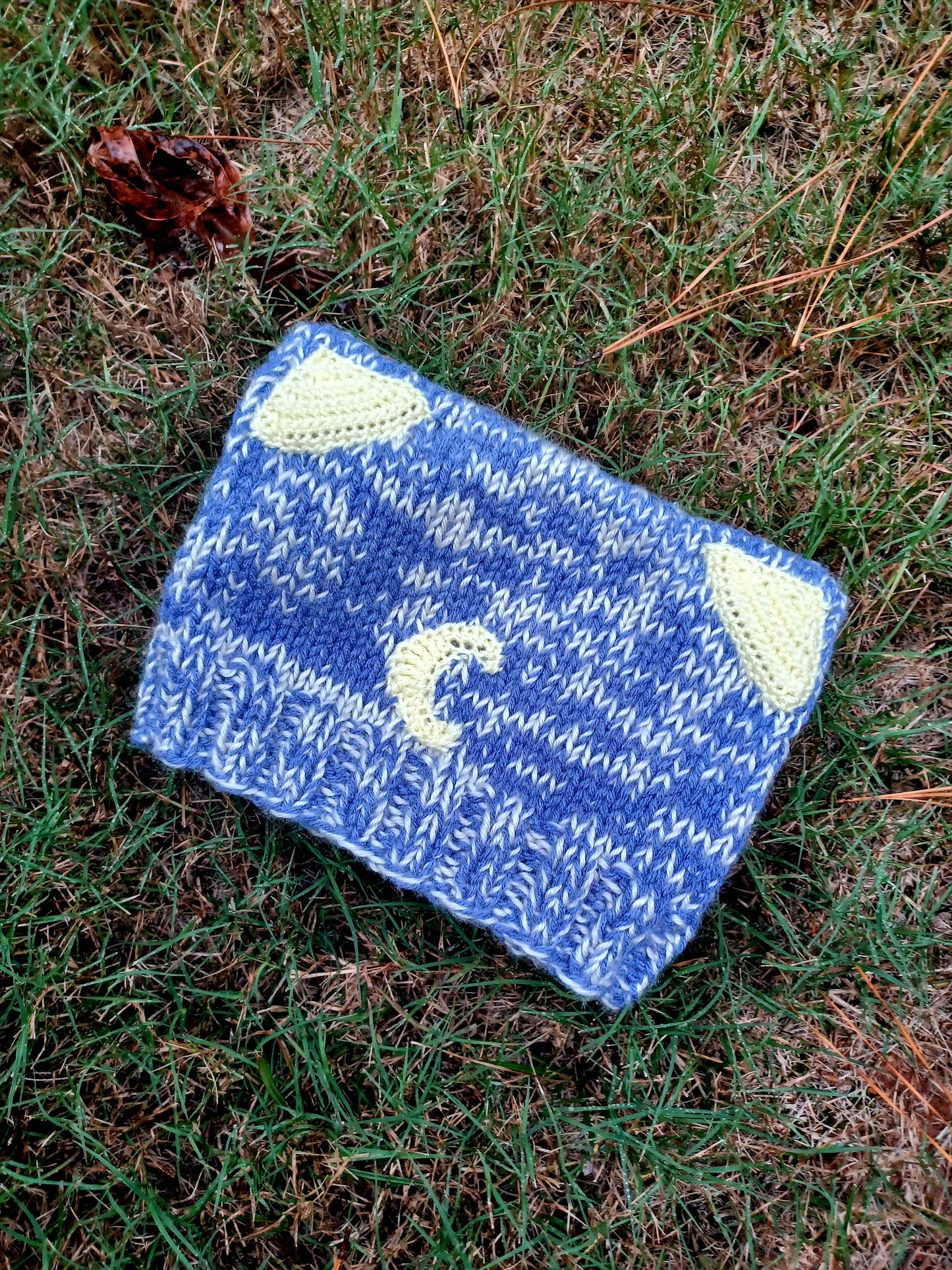 'Lunar Nights' Knitted Cat Hat
