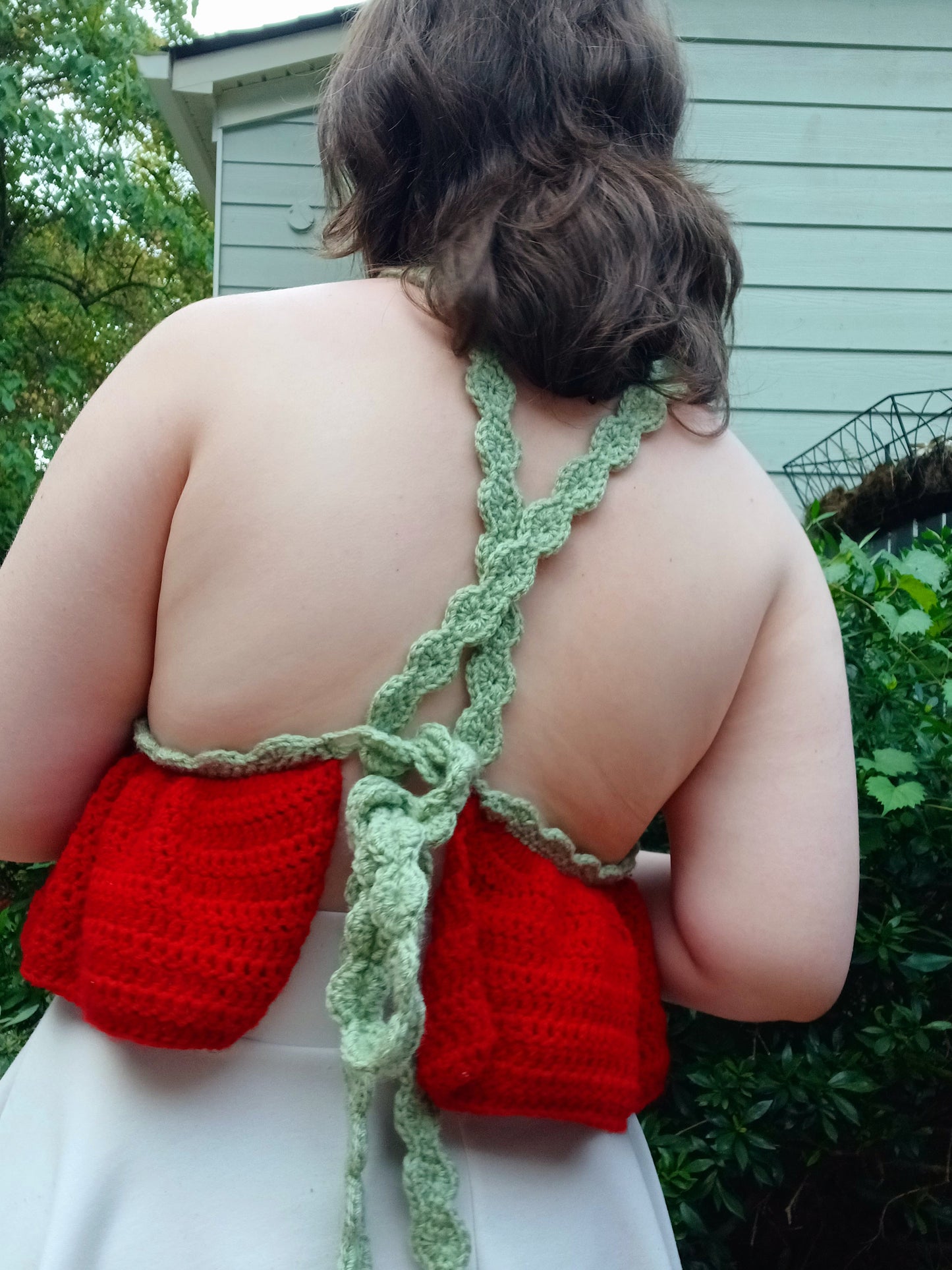 'Strawberry Fields' Crochet Top