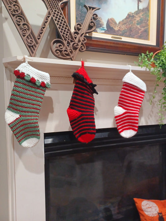 Crochet Christmas Stockings