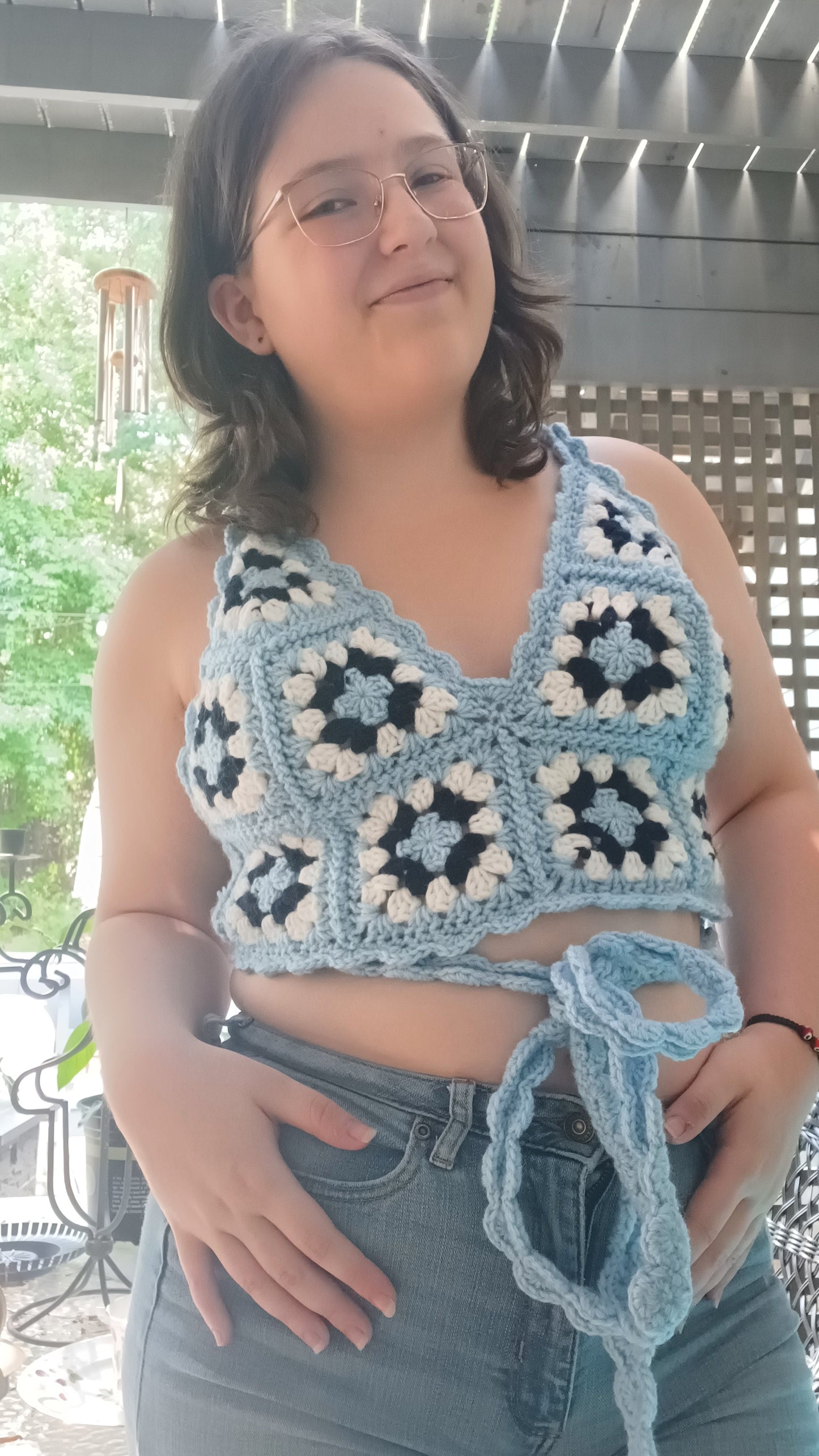 'Tea Time' Crochet Top