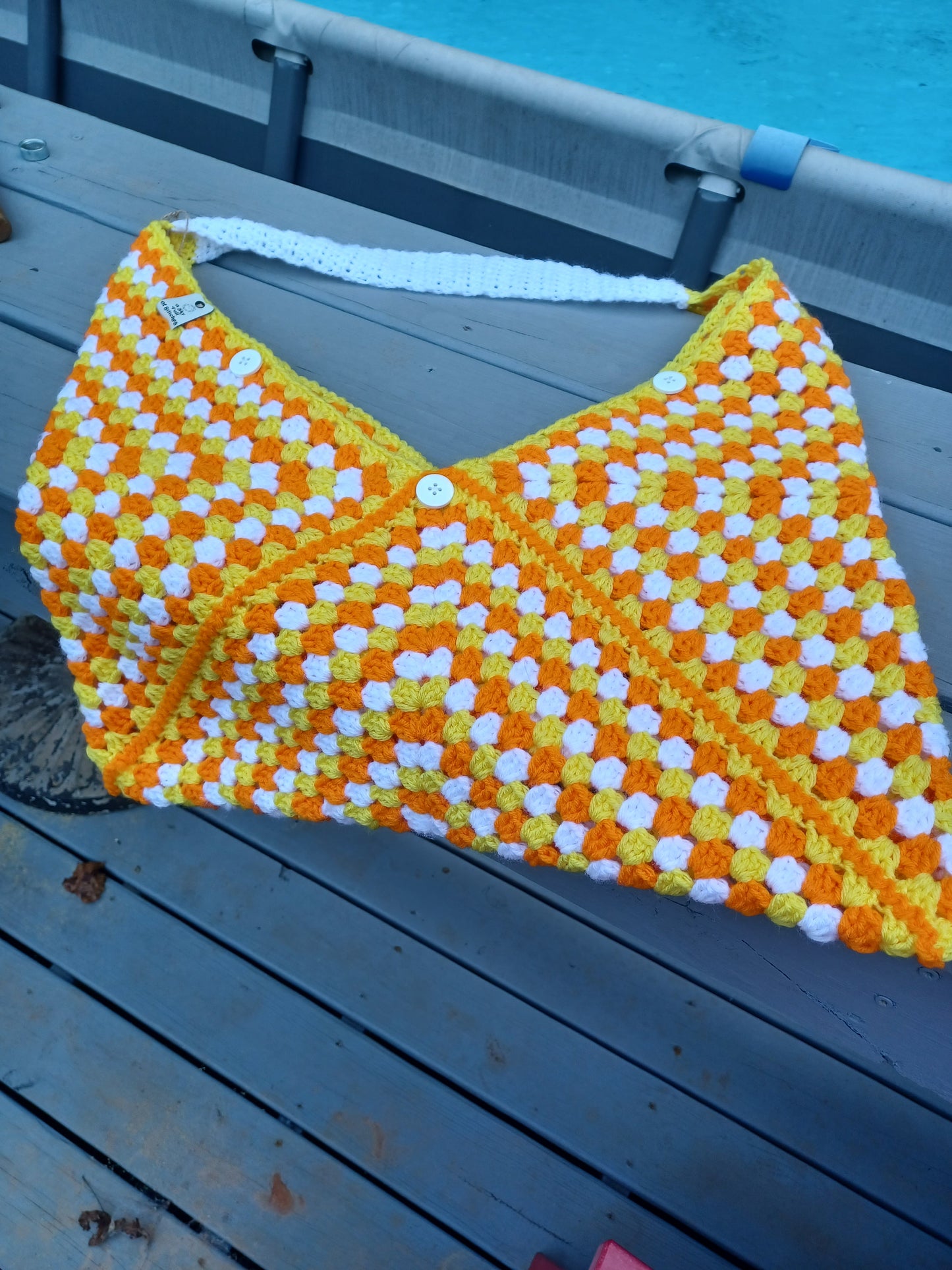 Granny Square Tote Bag