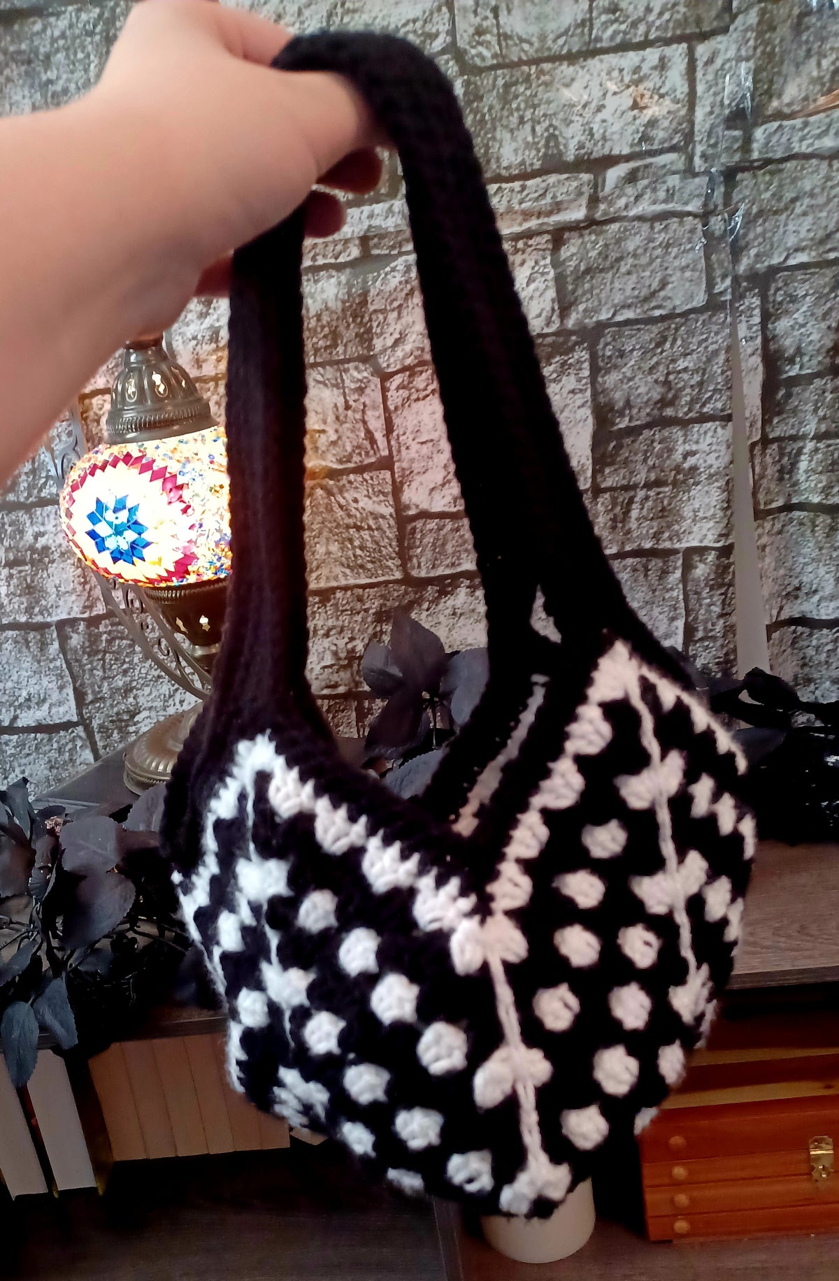 'Web of Holding' Crochet Market Bag
