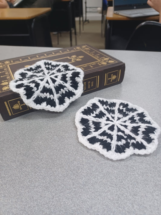 'Spider's Web' Coaster Set