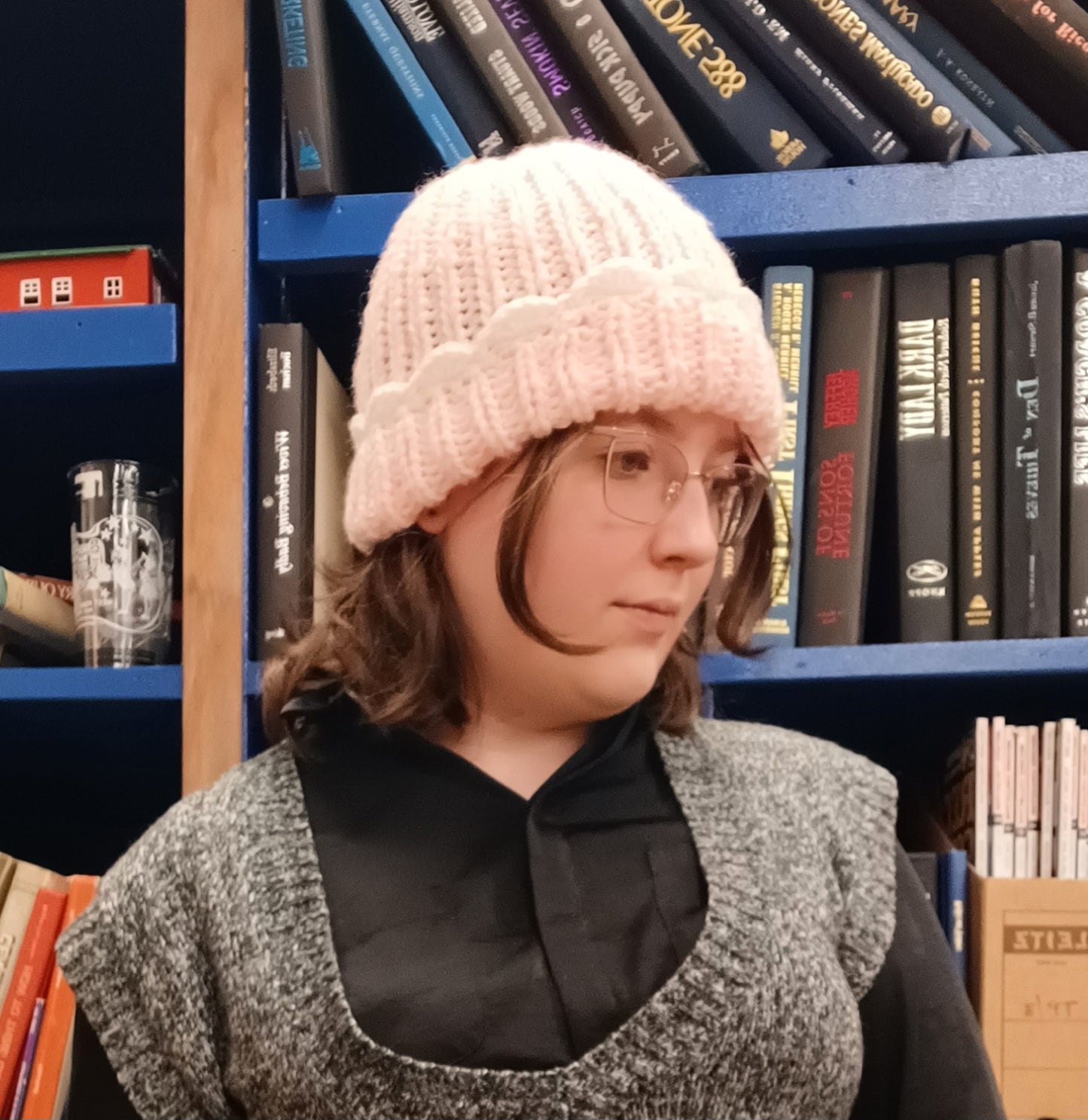 'Lacy, Oh, Lacy' Knitted Beanie
