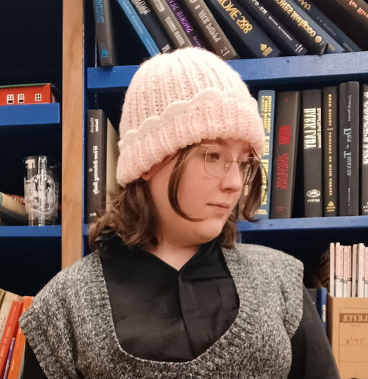 'Lacy, Oh, Lacy' Knitted Beanie