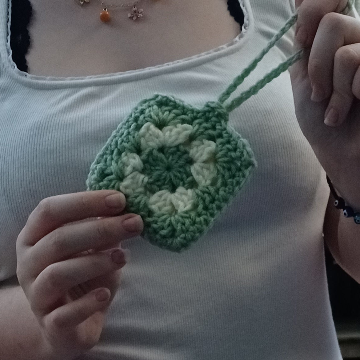 Crochet Granny Square Pouch