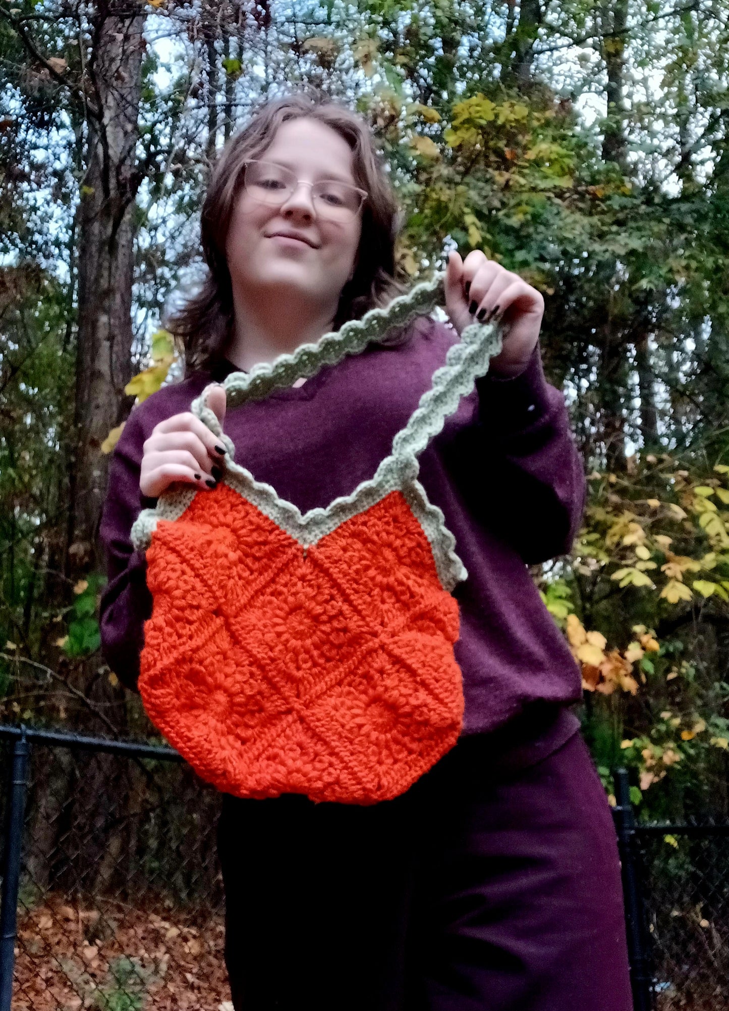 'Patch Me Up!' Pumpkin Tote Bag