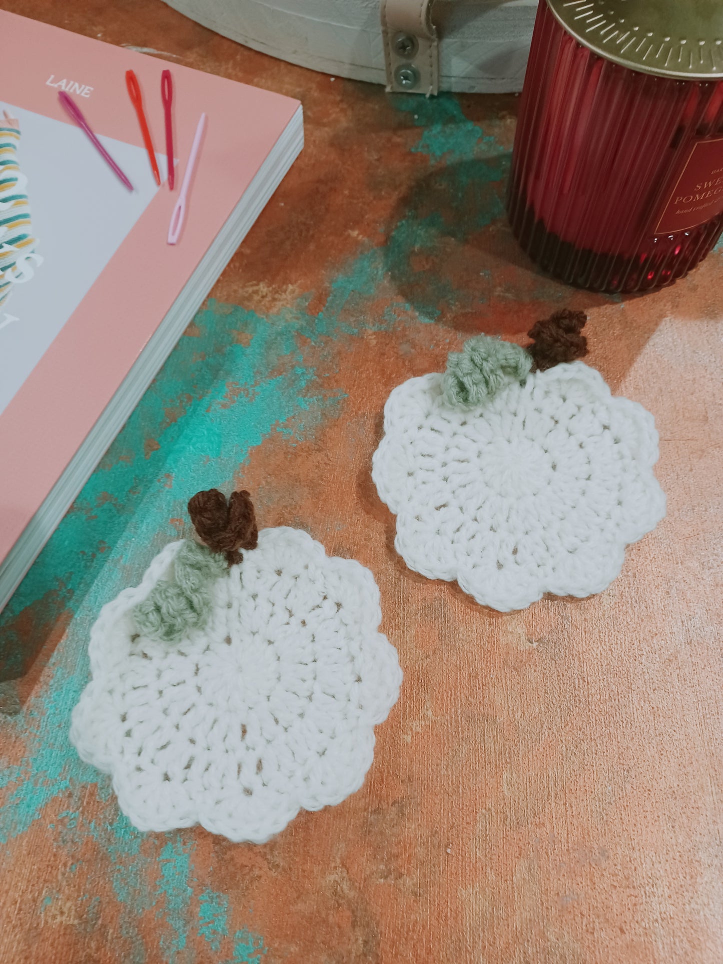 'Pumpkin Patch' Coaster Set