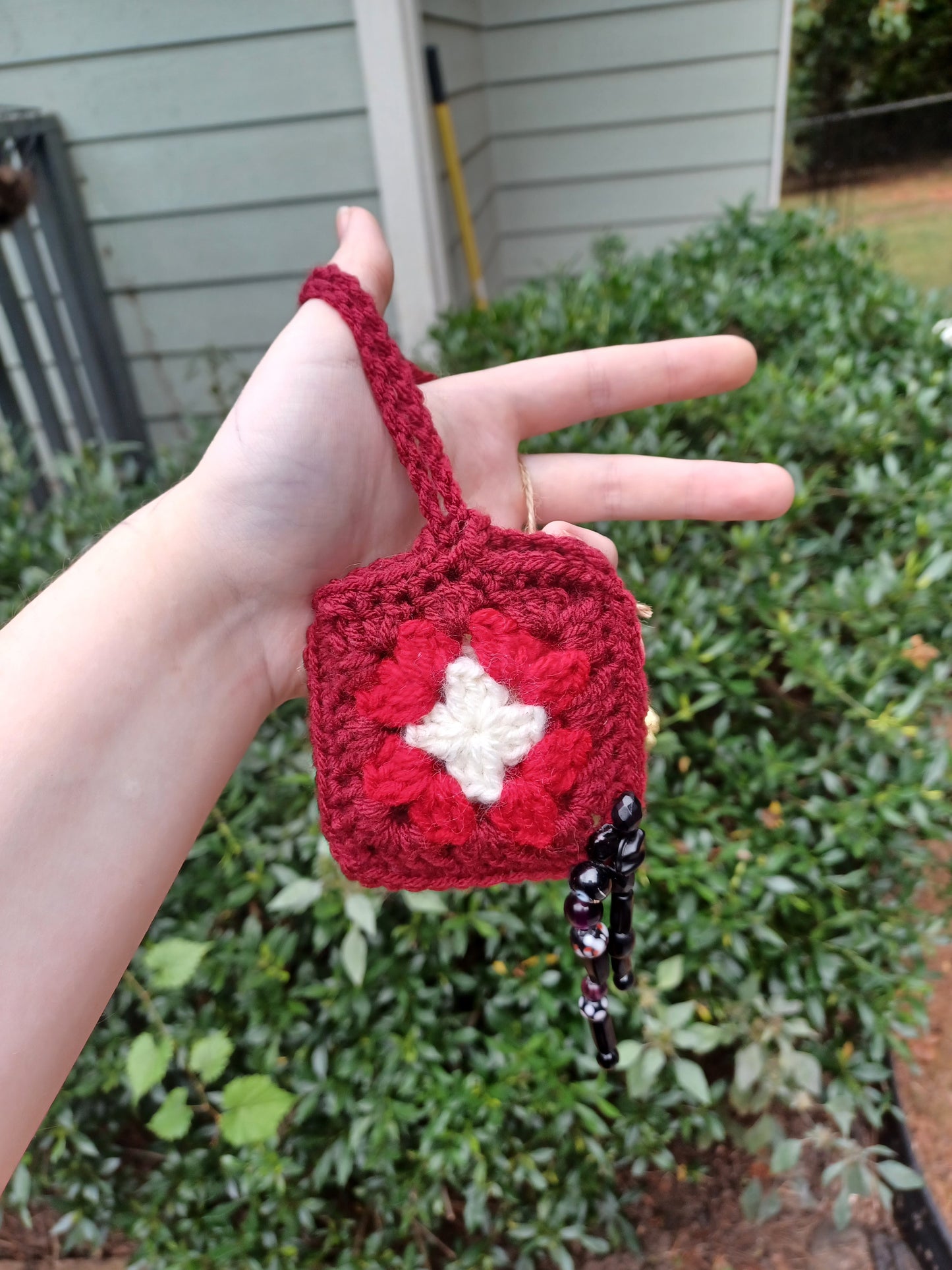 Crochet Granny Square Pouch